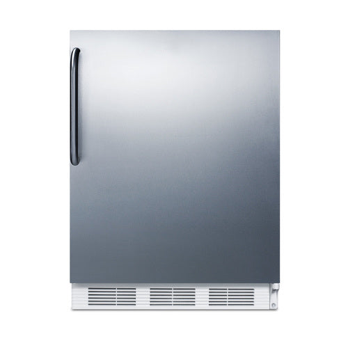 Summit 24" Wide Refrigerator-Freezer, ADA Compliant (CT661WSSTBADA) view 3