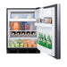 Summit 24" Wide Refrigerator-Freezer (Panel Not Included) (CT663BKIF) view 4