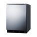 Summit 24" Wide Refrigerator-Freezer — Left Hand Door hinge (CT663BKSSHHLHD) view 2