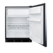 Summit 24" Wide Refrigerator-Freezer (CT663BKSSHH) view 3