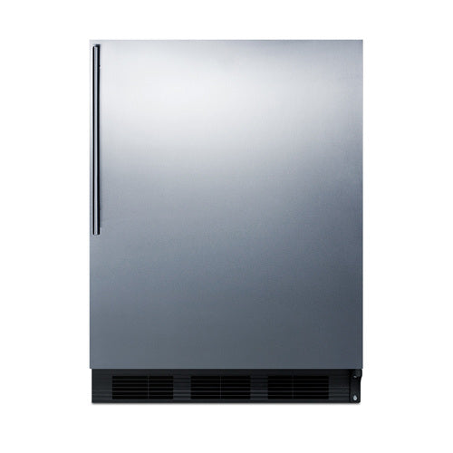 Summit 24" Wide Refrigerator-Freezer, ADA Compliant (CT663BKSSHVADA)
