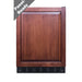 Summit 24" Wide Refrigerator-Freezer, ADA Compliant (Panel Not Included) (CT66BK2SSIFADA)