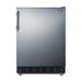 Summit 24" Wide Refrigerator-Freezer (CT66BK2SSRS)