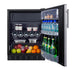 Summit 24" Wide Refrigerator-Freezer (CT66BK2SS) view 4