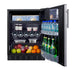 Summit 24" Wide Refrigerator-Freezer (CT66BK2SS) view 6