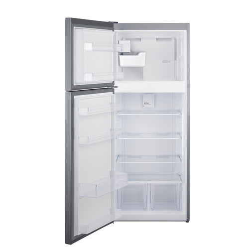 Summit 28" Wide Top-Mount Refrigerator-Freezer with Icemaker (CTR15SSIMLHD)