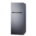Summit 28" Wide Top-Mount Refrigerator-Freezer (CTR15SSLHD) view 4