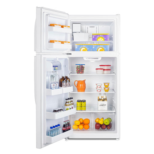 Summit 30" Wide Top Freezer Refrigerator with Icemaker (CTR18WIMLHD) view 2