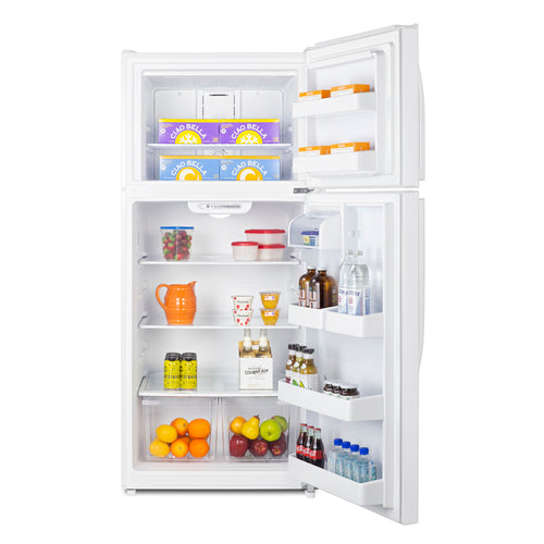 Summit 30" Wide Top Freezer Refrigerator (CTR18W) view 3