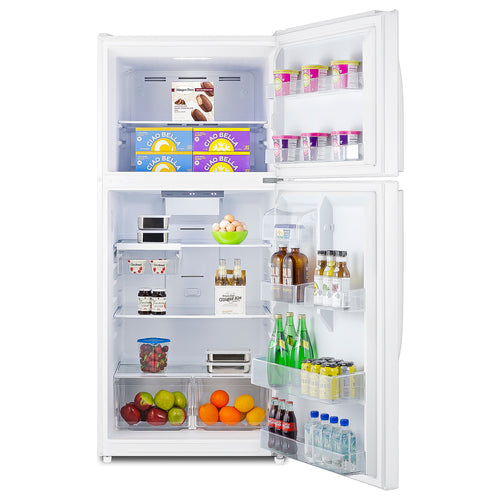 Summit 30" Wide Top Freezer Refrigerator (CTR21W)