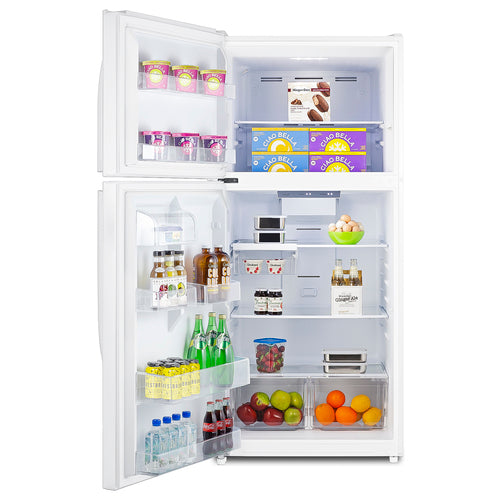 Summit 30" Wide Top Freezer Refrigerator (CTR21WLHD)