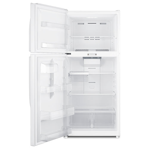 Summit 30" Wide Top Freezer Refrigerator (CTR21WLLF2LHD) view 3