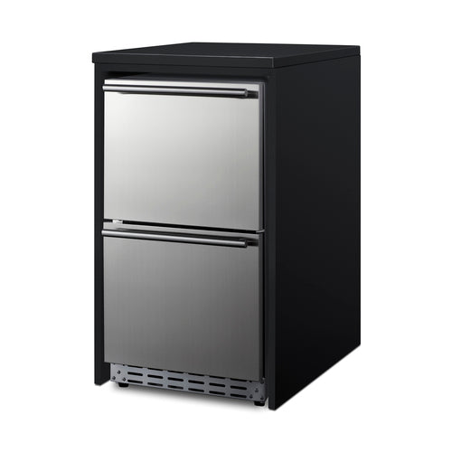 Summit Refrigerator Cabinet for 18-20" Wide Appliances, ADA Height (CWR2ADA) view 5