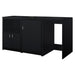 Summit 64" Wide Casework Suite with Refrigerator and Microwave, ADA Height (CWSUITE64R) view 3