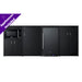 Summit 85" Wide Casework Suite with Refrigerator and Microwave, ADA Height (CWSUITE85R)
