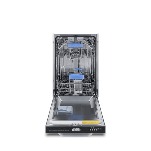 Summit 18" Wide Built-In Dishwasher, ADA Compliant (DW185SSADA) view 2