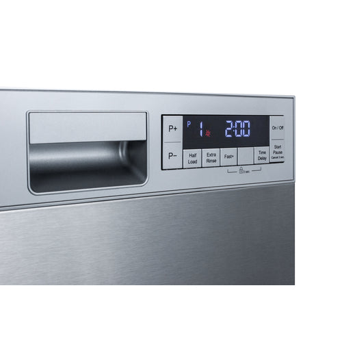 Summit 18" Wide Built-In Dishwasher (DW18SS4) view 3
