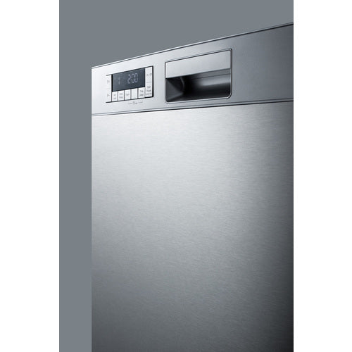 Summit 24" Wide Built-In Dishwasher (DW2435SS) view 3