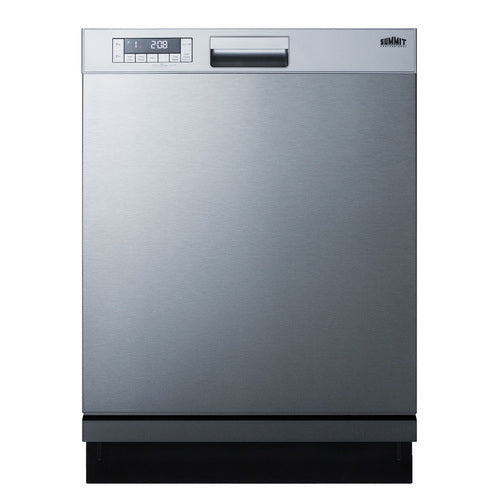 Summit 24" Wide Built-In Dishwasher (DW2435SS)