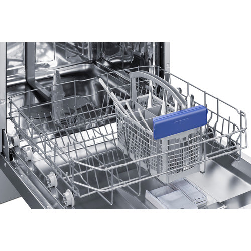 Summit 24" Wide Built-In Dishwasher, ADA Compliant (DW244SSADA) view 2
