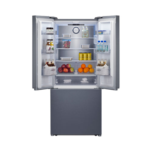 Summit 30" Wide French Door Bottom-Mount Refrigerator-Freezer (FDRD175SSIM) view 6