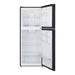 Summit 24" Wide Top Mount Refrigerator-Freezer — Left Hand Door hinge (FF1087BLHD) view 2
