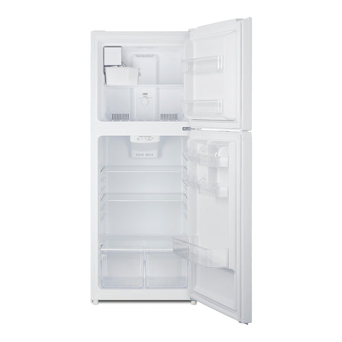 Summit 24" Wide Top Mount Refrigerator-Freezer with Icemaker — Left Hand Door hinge (FF1088WIMLHD)