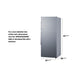 Summit 28" Wide Top Mount Refrigerator-Freezer With Icemaker (FF1514SSIM) view 6