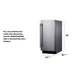 Summit 15" Wide Built-In All-Refrigerator (FF1532BCSS) view 2