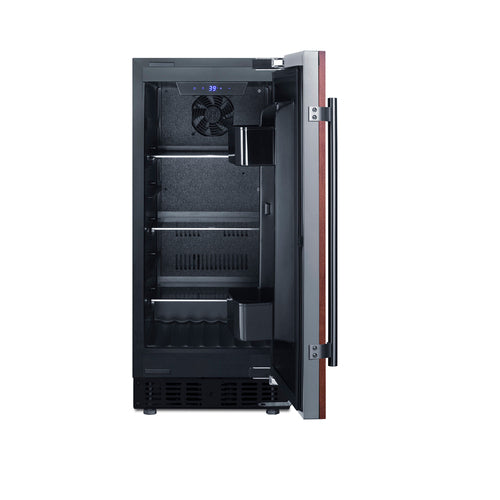 Summit 15" Wide Built-In All-Refrigerator (Panel Not Included) (FF1532BIF) view 6