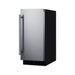 Summit 15" Wide Built-In All-Refrigerator — Left Hand Door hinge (FF1532BSSLHD) view 3
