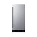 Summit 15" Wide Built-In All-Refrigerator — Left Hand Door hinge (FF1532BSSLHD)