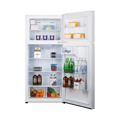 Summit 30" Wide Top Mount Refrigerator-Freezer With Icemaker (FF18WIM) view 2