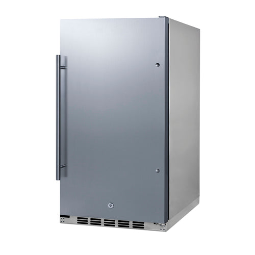 Summit Shallow Depth Built-In All-Refrigerator — Left Hand Door hinge (FF195H34CSSLHD) view 2
