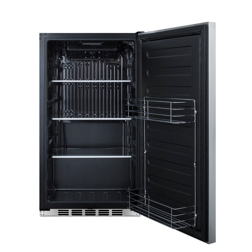 Summit Shallow Depth Built-In All-Refrigerator — Left Hand Door hinge (FF195H34CSSLHD) view 4
