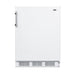 Summit 24" Wide All-Refrigerator, ADA Compliant — Left Hand Door hinge (FF61WADALHD)
