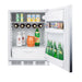 Summit 24" Wide All-Refrigerator — Left Hand Door hinge (FF61WSSHHLHD) view 2