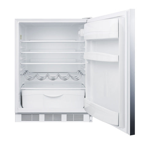 Summit 24" Wide All-Refrigerator — Left Hand Door hinge (FF61WSSHHLHD) view 4