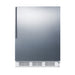 Summit 24" Wide All-Refrigerator — Left Hand Door hinge (FF61WSSHVLHD)