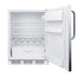 Summit 24" Wide All-Refrigerator — Left Hand Door hinge (FF61WSSTBLHD) view 3