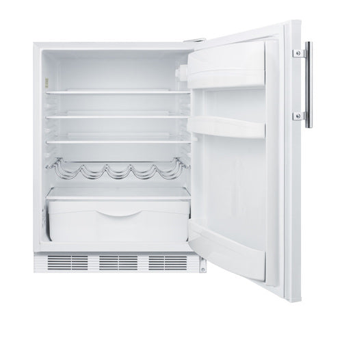 Summit 24" Wide All-Refrigerator — Left Hand Door hinge (FF61WLHD) view 2