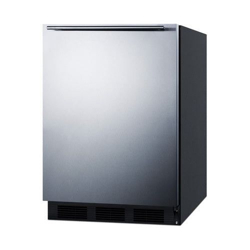 Summit 24" Wide All-Refrigerator, ADA Compliant (FF63BKSSHHADA) view 3
