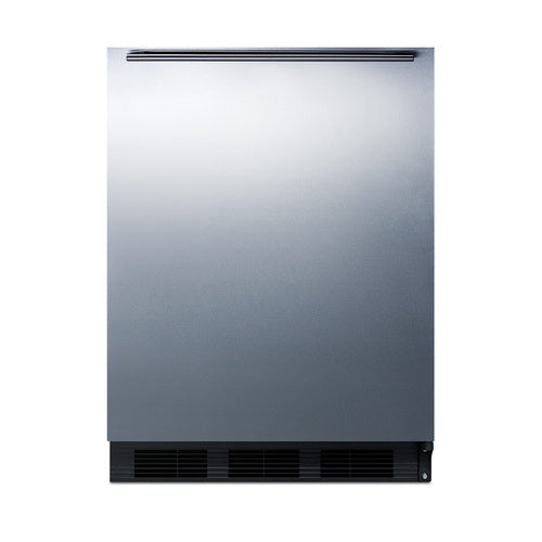 Summit 24" Wide All-Refrigerator, ADA Compliant (FF63BKSSHHADA)