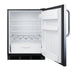 Summit 24" Wide All-Refrigerator, ADA Compliant — Left Hand Door hinge (FF63BKSSTBADALHD) view 2