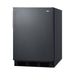 Summit 24" Wide All-Refrigerator, ADA Compliant — Left Hand Door hinge (FF63BKADALHD) view 2