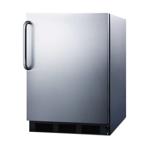 Summit 24" Wide Built-In All-Refrigerator (FF63BKCSS) view 2