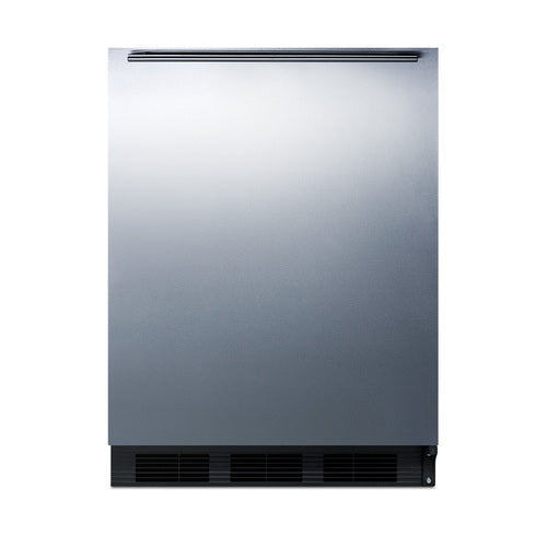 Summit 24" Wide All-Refrigerator (FF63BKSSHH)