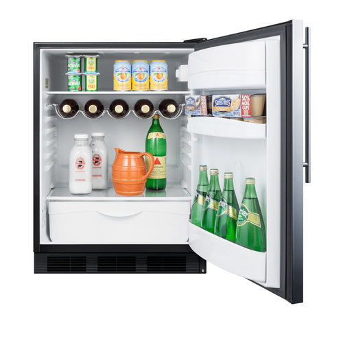 Summit 24" Wide All-Refrigerator (FF63BKSSHV) view 4