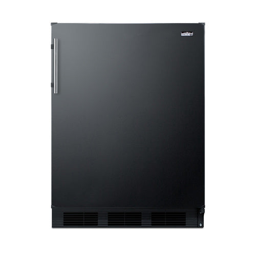 Summit 24" Wide All-Refrigerator (FF63BK)