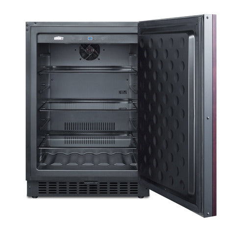 Summit 24" Wide Built-In All-Refrigerator (Panel Not Included) (FF64BIF)